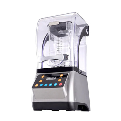 2025 New Product with Cover Mute Multi-functional Ice Machine Juicer Merchant Dual-purpose High-power Ice Crusher Milk Tea Shop
