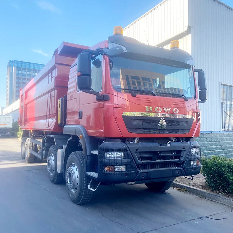 New 6x4 HOWO TX T5G 10-Wheel Heavy Dump Truck 30T Capacity 380HP 400HP 460HP Euro 2 Emission Diesel Fuel Weichai Engine Left