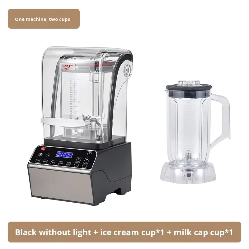WANKAI Slush Machine Commercial Milk Tea Shop Special Cover Intelligent Fully Automatic Five-speed Adjustment Tea Extraction