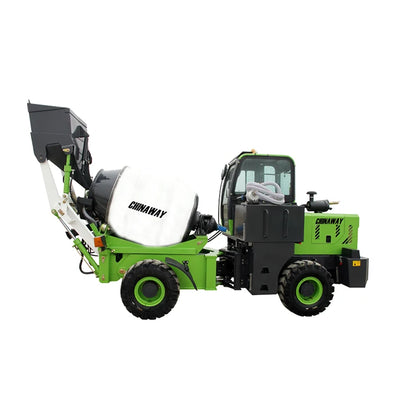 Professional Factory 2.1cbM Self-Loading Mixer Truck Loading Small Concrete Mixer Truck