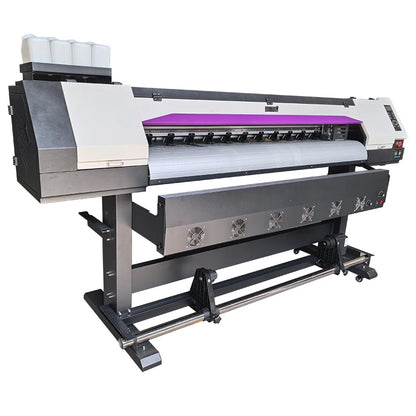 Newest Inkjet Large Format Printing Machine 1.6m 1.8m Eco Solvent Printer With XP600/i1600/i3200 for Vinyl Canvas
