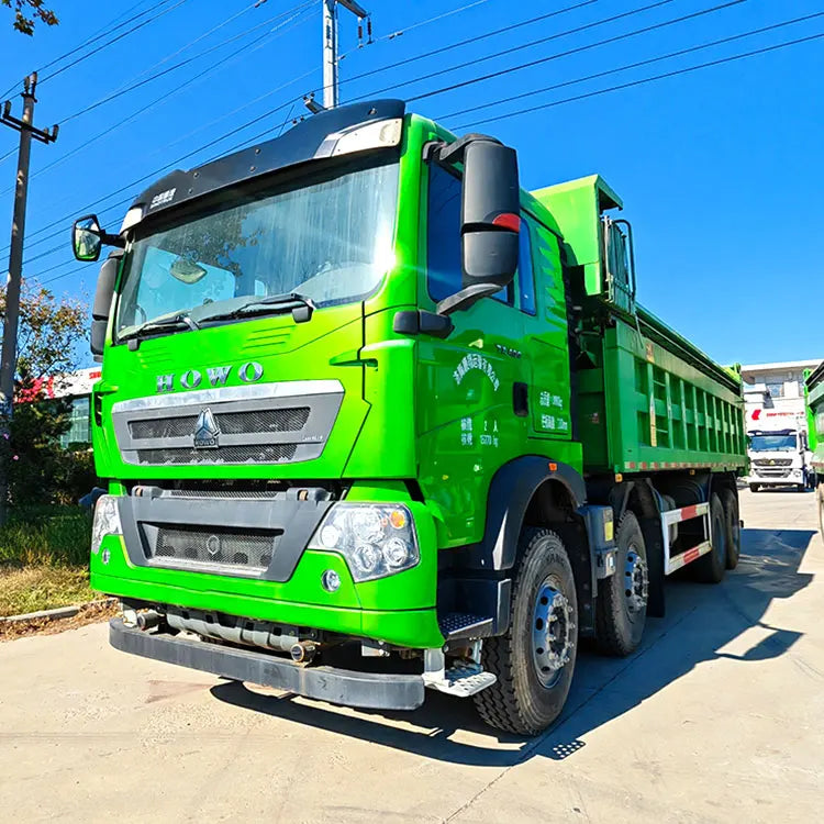 New 6x4 HOWO TX T5G 10-Wheel Heavy Dump Truck 30T Capacity 380HP 400HP 460HP Euro 2 Emission Diesel Fuel Weichai Engine Left