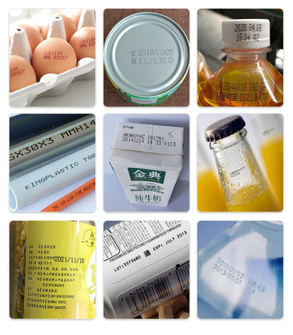 Portable Bottle Expiry Date Printing Machine Small Hand Printer Mini Inkjet Printer