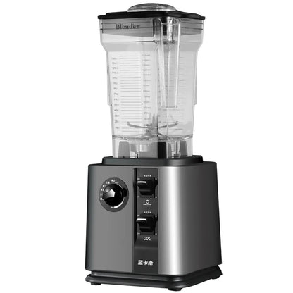 Commercial High-Power Multi-Functional Automatic Electric Smoothie Blender 2L Fruits Food Juicer Mixer for Milk Tea Shops Use