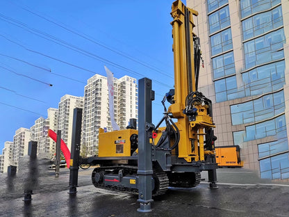 Efficient and Reliable FYX200 Crawler Water Well Drilling Rig with Worldwide Parts Availability