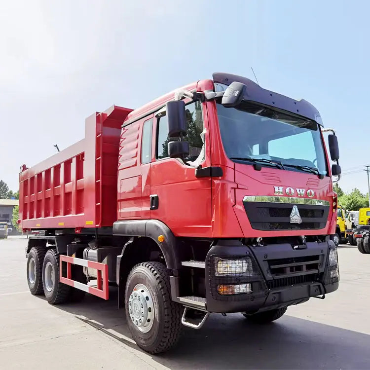 New 6x4 HOWO TX T5G 10-Wheel Heavy Dump Truck 30T Capacity 380HP 400HP 460HP Euro 2 Emission Diesel Fuel Weichai Engine Left