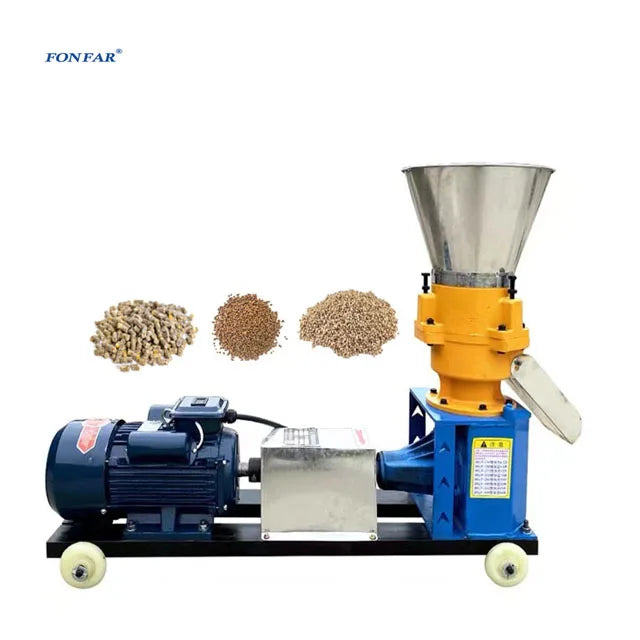 High Capacity 100-200kg/h Animal Food Making Machine /Poultry Feed Pellet Machine