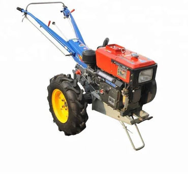 18hp 12hp Agricultural Machine Equipment Mini  22HP 2WD Hand Walking Tractors with Tralier From China