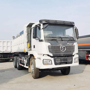 China Shacman H3000 6x4 New Automatic Dump Trucks 10 Tons Capacity Diesel Euro 2 Emission Standard Left-Handed 360 Rear Camera