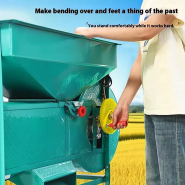 High Efficiency Grain Sorting and Seed Cleaning Machine Agriculture Winnower and Vibration Screening Machine