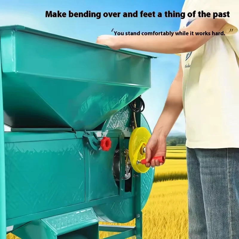 High Efficiency Grain Sorting and Seed Cleaning Machine Agriculture Winnower and Vibration Screening Machine