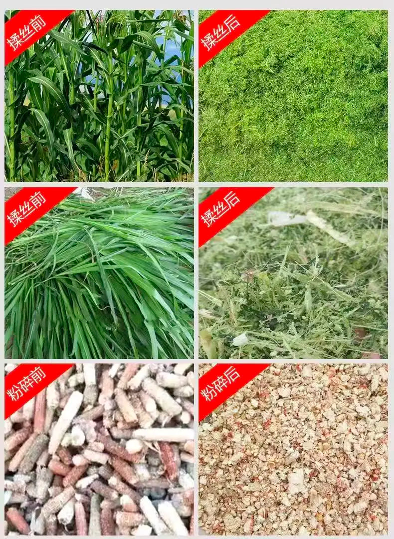 3 in 1  2025 New Grain Corn Grinder  Multifunctional Silage Grass Crop Cutter Agricultural Machine