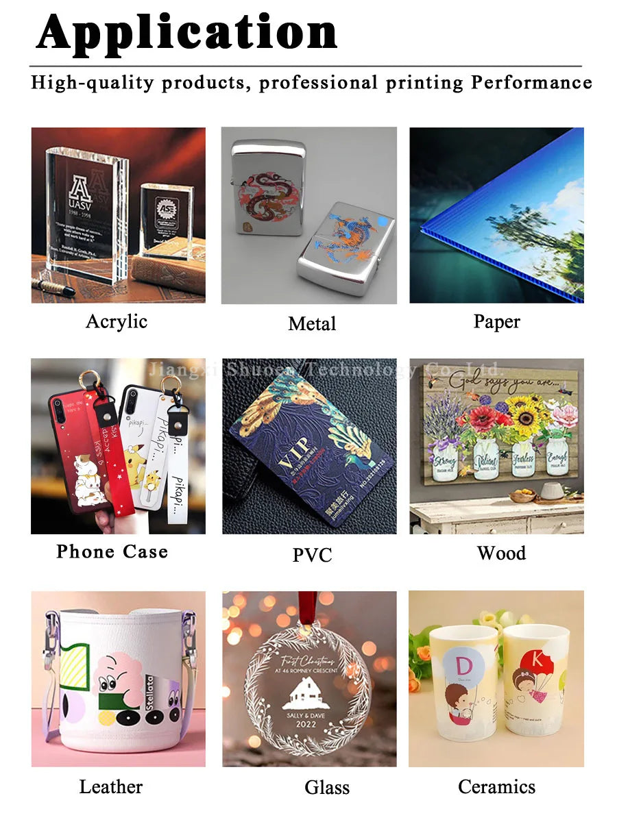 New A3 UV Dtf Printer L805 or  XP 600UV  White Ink Mixer Phone Case ID Card  Cup Printing Machine