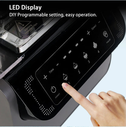 ITOP Heavy Duty Commercial Blender Ice Smoothies Crusher Food Mixer Juicer Food Processor With Reprograming Function