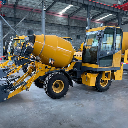 1.2cbm Self Loading Concrete Mixer With Electronic Scales for Sale in Cameroon