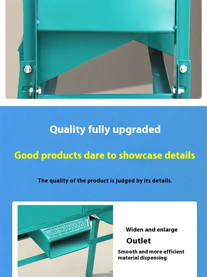 High Efficiency Grain Sorting and Seed Cleaning Machine Agriculture Winnower and Vibration Screening Machine