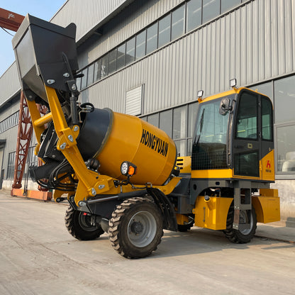 1.2cbm Self Loading Concrete Mixer With Electronic Scales for Sale in Cameroon