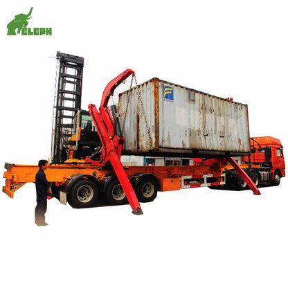 2025 New 41 Tons 20ft 40ft Container Trailer Self Loading Container Truck