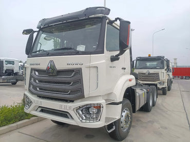 Strong & Steady: New HOWO 371HP Articulated Tractor | 10-Wheel Chassis | Built for Long-Distance Haulage