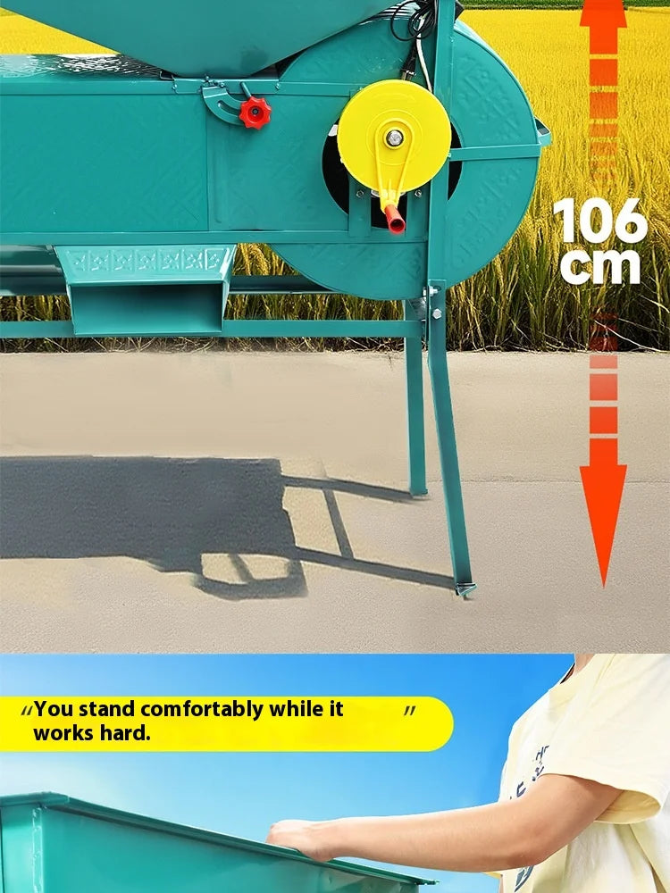 High Efficiency Grain Sorting and Seed Cleaning Machine Agriculture Winnower and Vibration Screening Machine