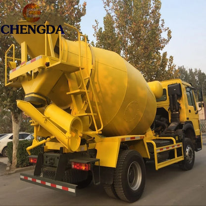 New 4*2 5 Cubic 6CBM Cement Mixer Truck