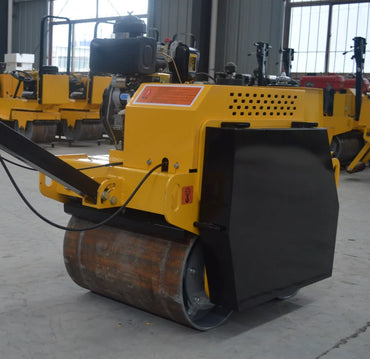 PME-R600 9.0HP Mini Asphalt Double Wheels Vibration Construction Compactor Roller for Sale