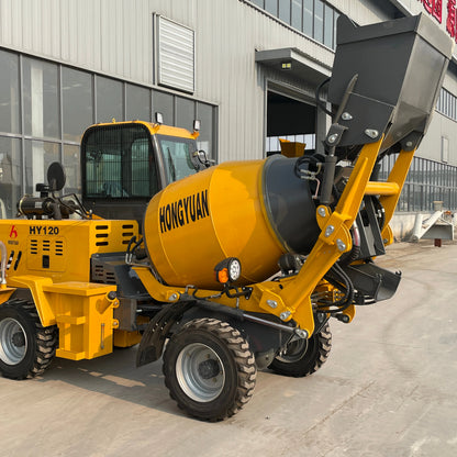 1.2cbm Self Loading Concrete Mixer With Electronic Scales for Sale in Cameroon