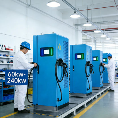 New FRD Model 006 Factory Wholesale Price CCS2 120KW 380V DC Fast Level 2 Smart Floor-Stand EV Charging Station