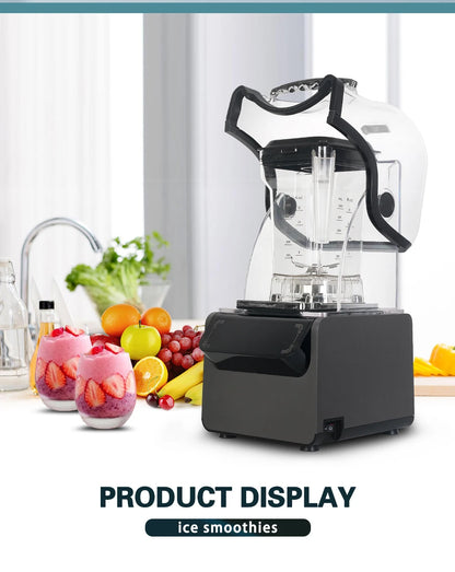 ITOP Heavy Duty Commercial Blender Ice Smoothies Crusher Food Mixer Juicer Food Processor With Reprograming Function