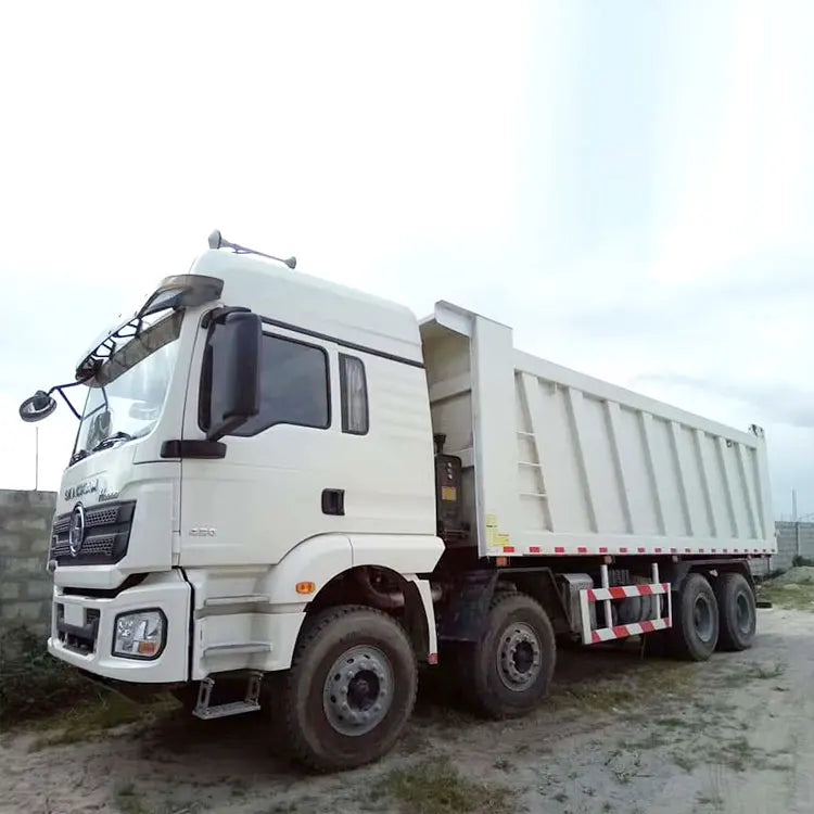 China Shacman H3000 6x4 New Automatic Dump Trucks 10 Tons Capacity Diesel Euro 2 Emission Standard Left-Handed 360 Rear Camera
