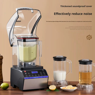 WANKAI Slush Machine Commercial Milk Tea Shop Special Cover Intelligent Fully Automatic Five-speed Adjustment Tea Extraction