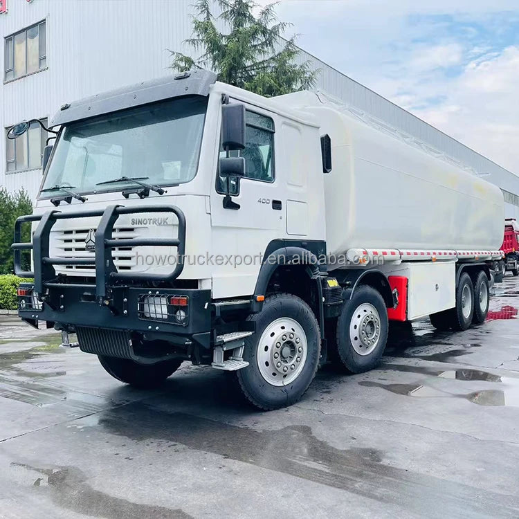 New 8X4 Sinotruck HOWO 15000 Liters Diesel Mobile Fuel Truck Tanker Truck 40cbm Refueling Fuel Tank Manual
