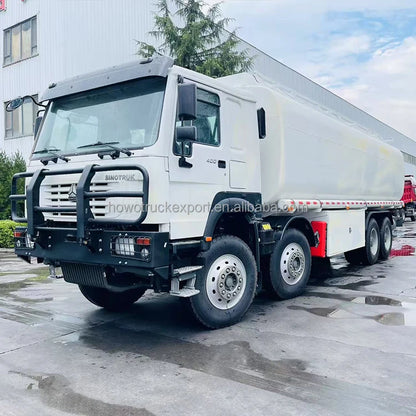 New 8X4 Sinotruck HOWO 15000 Liters Diesel Mobile Fuel Truck Tanker Truck 40cbm Refueling Fuel Tank Manual