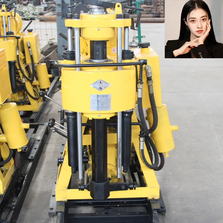 Chinese Small Portable Hydraulic Water Well Drilling Machine for Sale