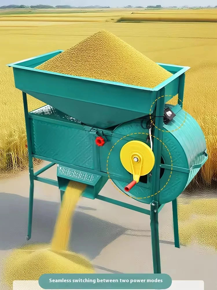 High Efficiency Grain Sorting and Seed Cleaning Machine Agriculture Winnower and Vibration Screening Machine