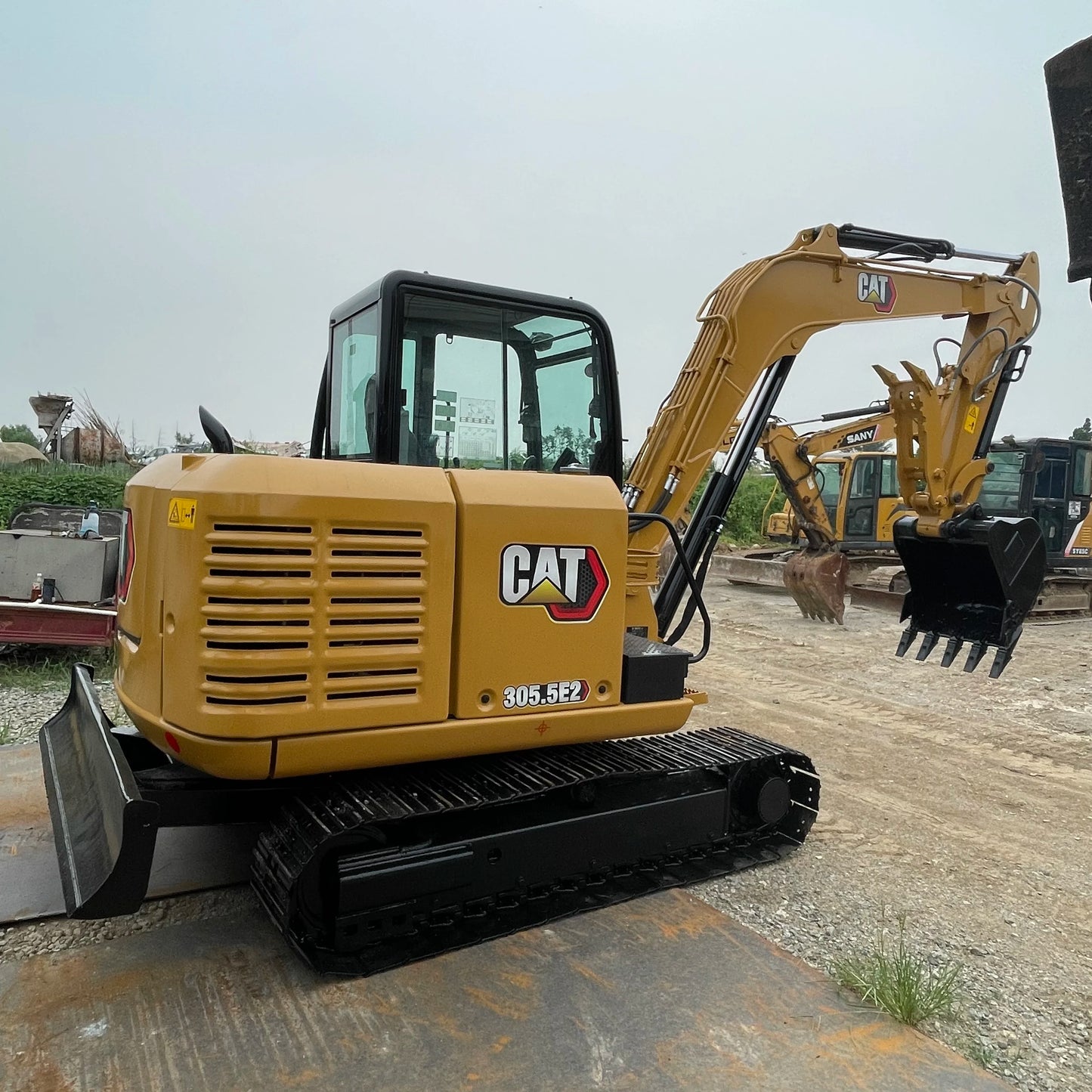 Used Construction Equipment Mini Crawler Excavator Caterpillar 305.5e2 305 305.5 306 307 308 Second Hand Hydraulic Excavators