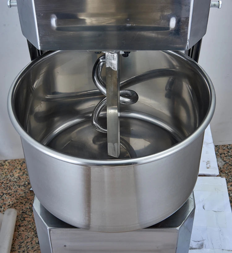 Commercial Bakery 20L/30L Electric Dough Mixer Mechanical Double Action Double Speed Stainless Steel Dough Mixer