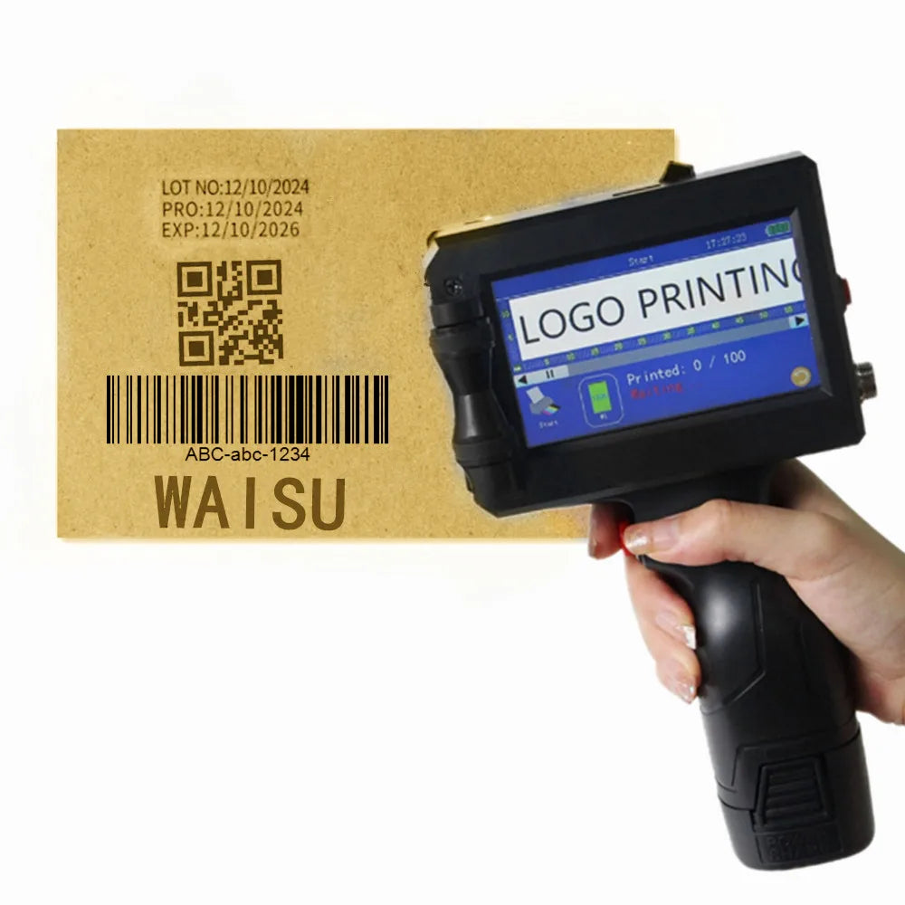 Cheap Price Exp Date Coding Machine Portable Hand Held Handheld Expiry Date Inkjet Printer