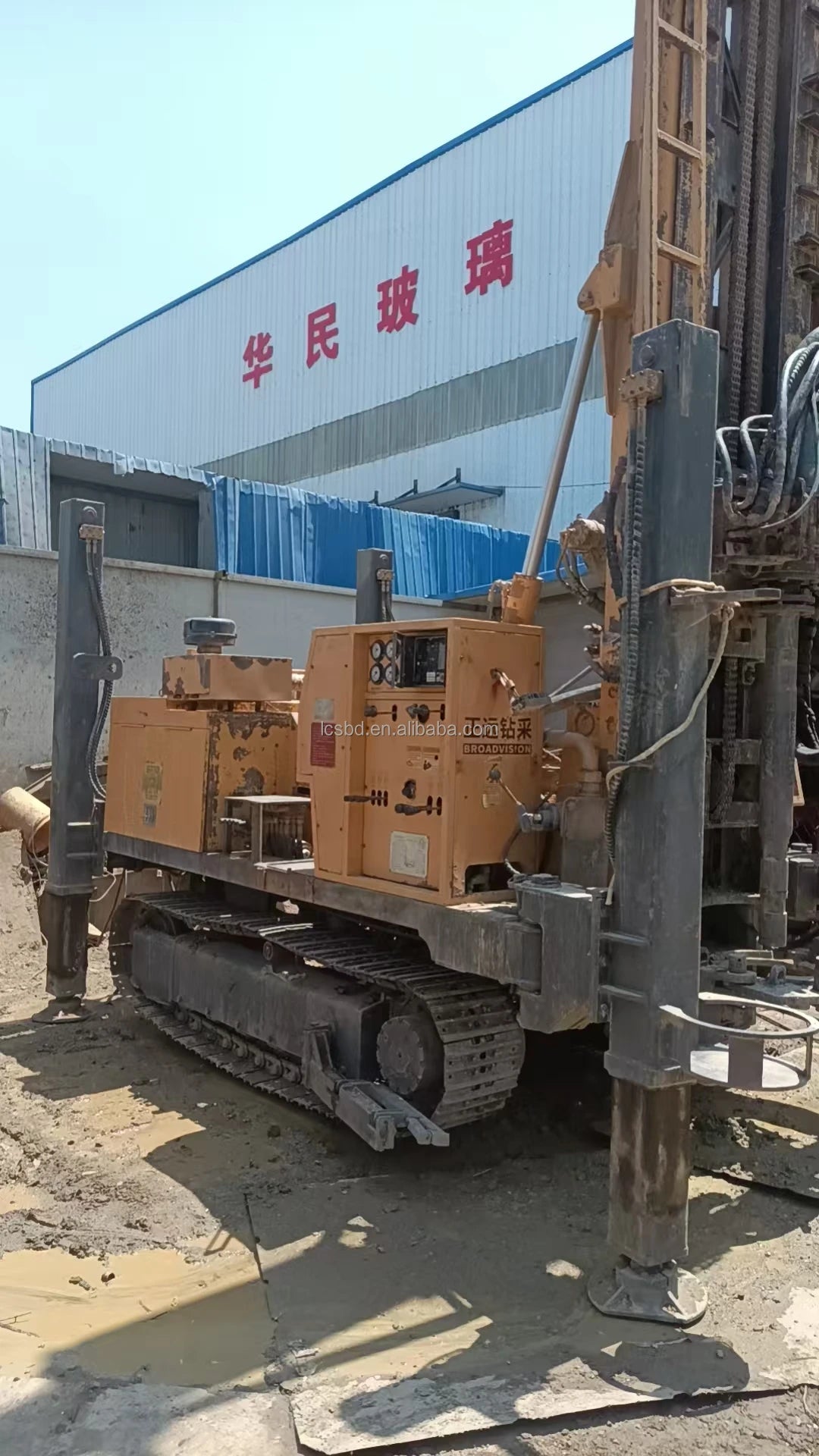 Used Zhengyuan SL400S 400M Deep Yuchai Engine Water Well Drilling Rig for Sale