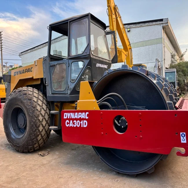Used Machinery Used Dynapac Sheep Foot  CA301D Double Drum Vibratory Rollers Dynapac Used Rollers