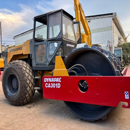 Used Machinery Used Dynapac Sheep Foot  CA301D Double Drum Vibratory Rollers Dynapac Used Rollers