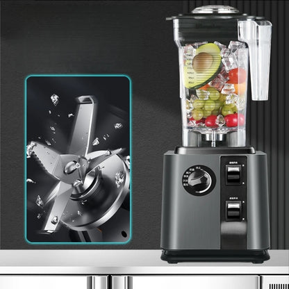 Commercial High-Power Multi-Functional Automatic Electric Smoothie Blender 2L Fruits Food Juicer Mixer for Milk Tea Shops Use