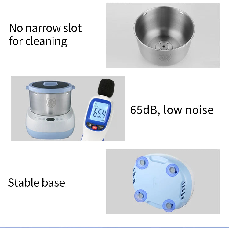 Wholesale Price Electric Pasta Dough Maker Making Machine Kitchen Mixer Dough Kneading Machine