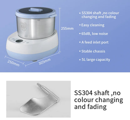 Wholesale Price Electric Pasta Dough Maker Making Machine Kitchen Mixer Dough Kneading Machine