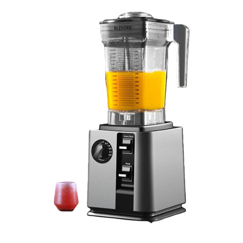 Commercial Kitchen 2L Large Capacity Smoothie Machine Electric Variable Speed Fruits Food Blender Mixer for Household Use