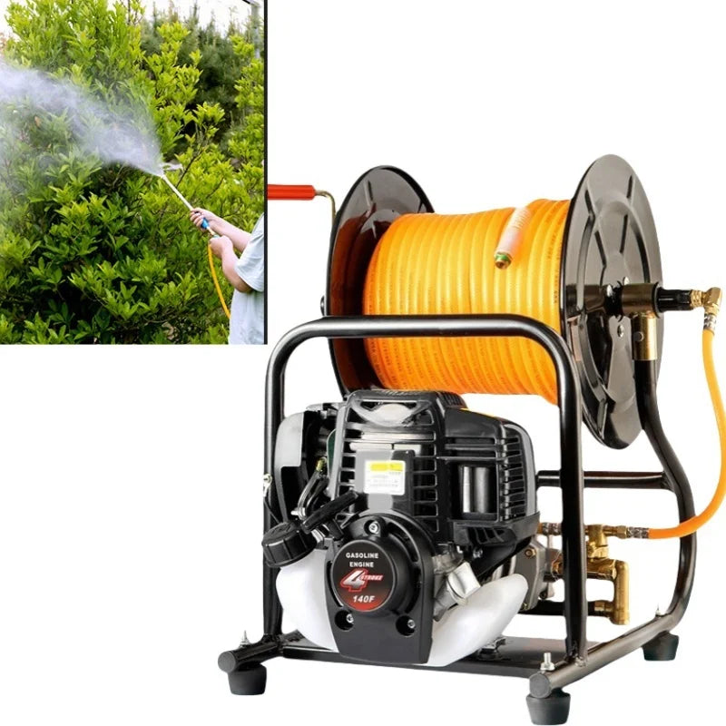 Reliable 2Stroke Engine 139 Gasoline Power Sprayer Pump Designed for Agricultural and Construction Uses
