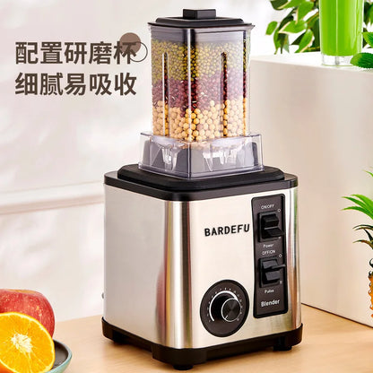 2024 New SILVER CREST Bardefu 8500W 3L Commercial Kitchen Stainless Steel Professional Heavy-Duty Electric Blender Household