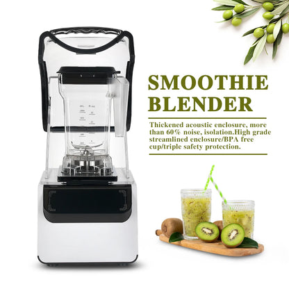 ITOP Heavy Duty Commercial Blender Ice Smoothies Crusher Food Mixer Juicer Food Processor With Reprograming Function