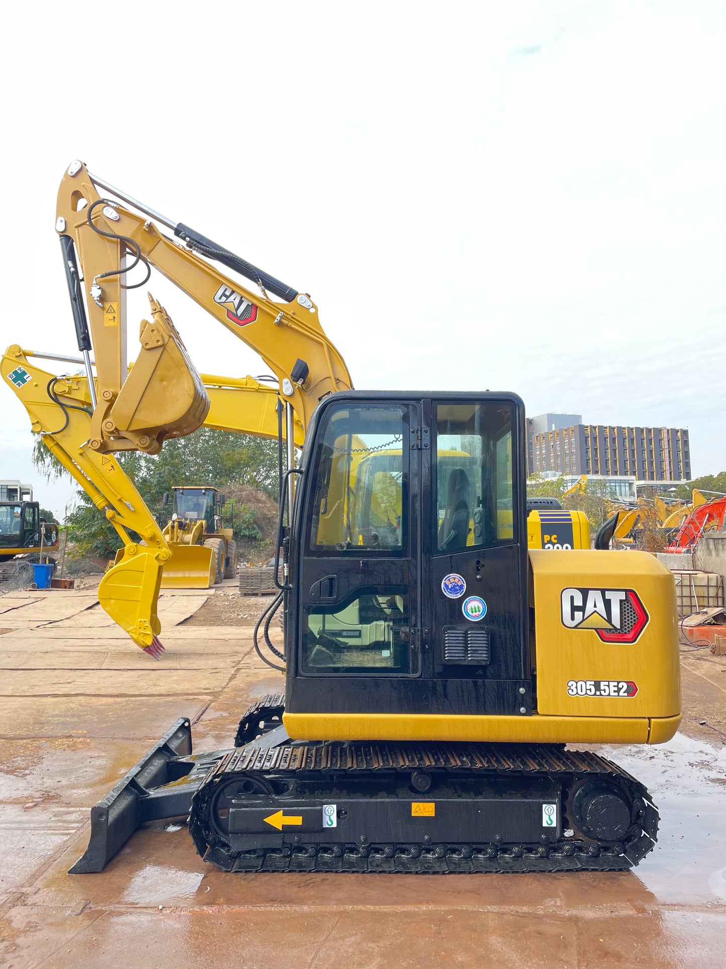 Used Construction Equipment Mini Crawler Excavator Caterpillar 305.5e2 305 305.5 306 307 308 Second Hand Hydraulic Excavators