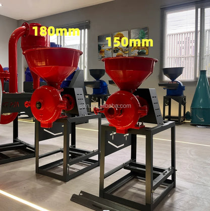 Household  Agricultural Peanut Pulp Mill Wheat Flour Mill Flour Grinding Machine with Gasoline/Motor/Diesel for Farm Use